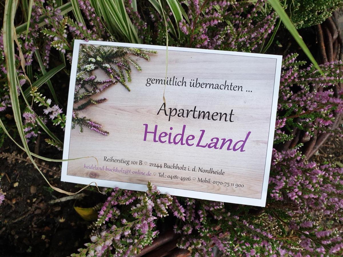 Apartment Heideland Buchholz in der Nordheide Buitenkant foto